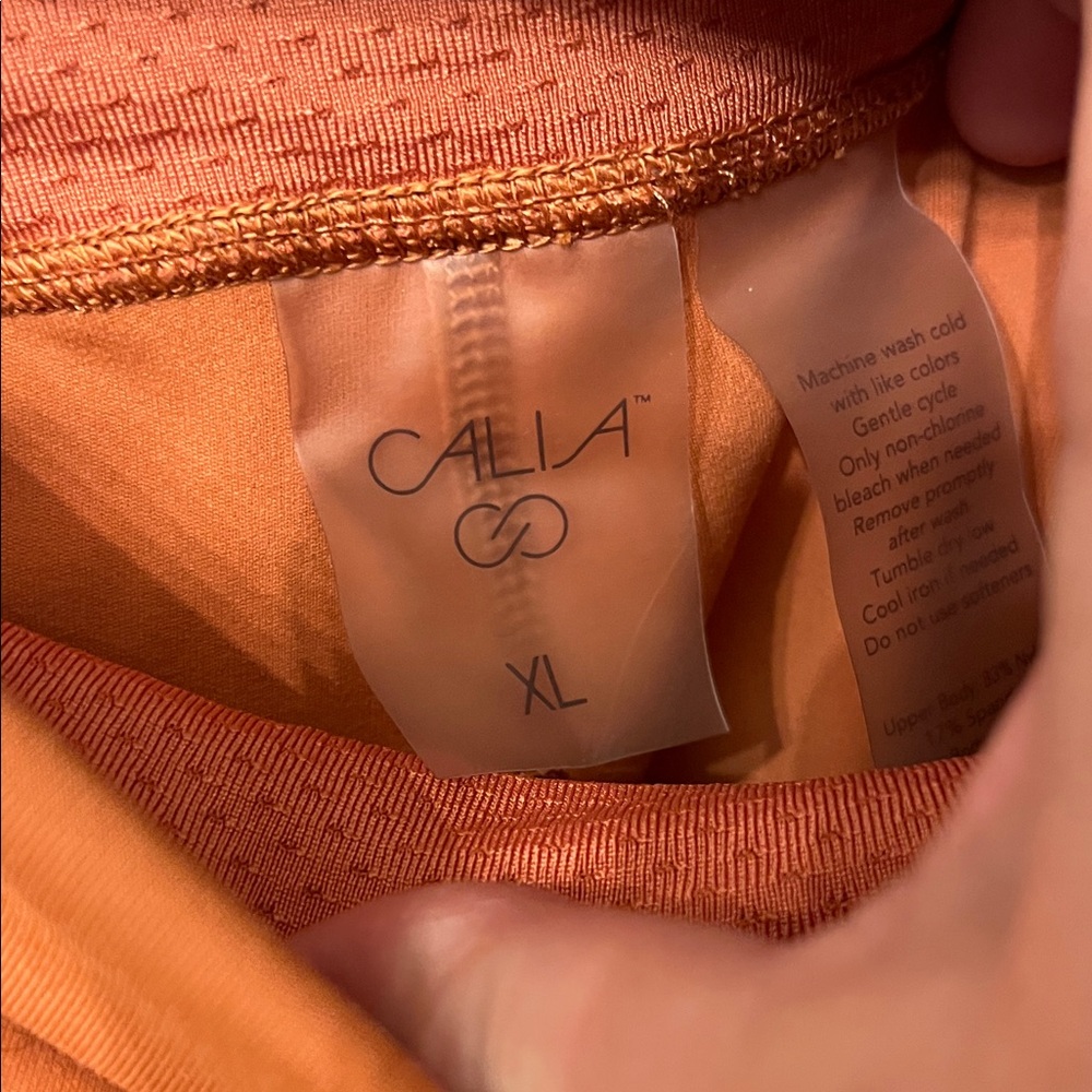 CALIA by Carrie Underwood Women's Rust Leggings - Picture 2 of 5